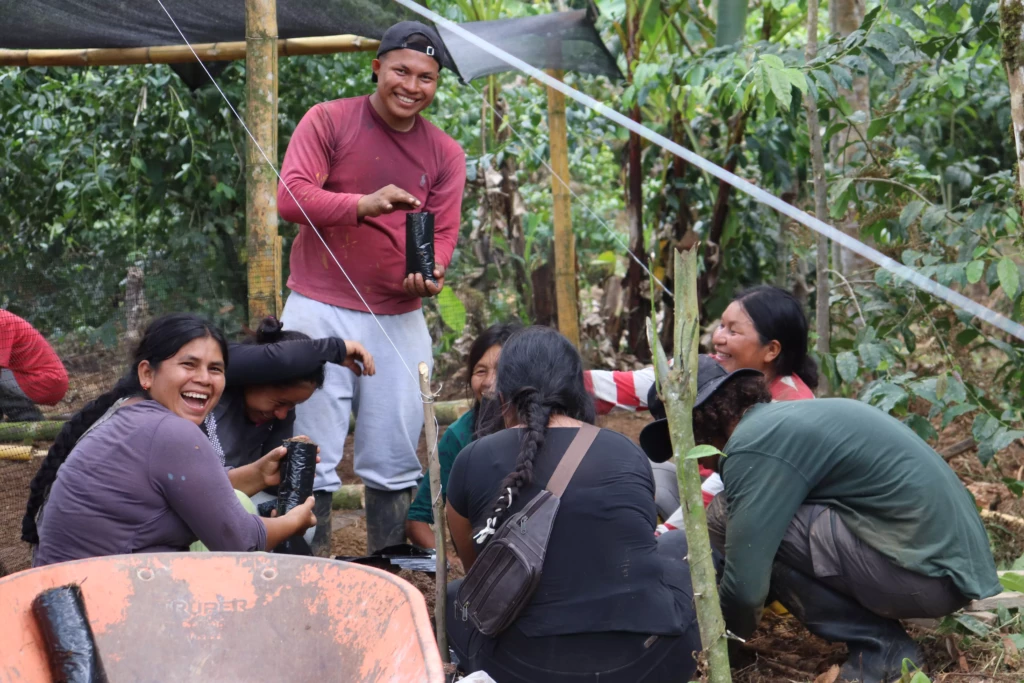 Construction de la pépiniere communautaire (4)